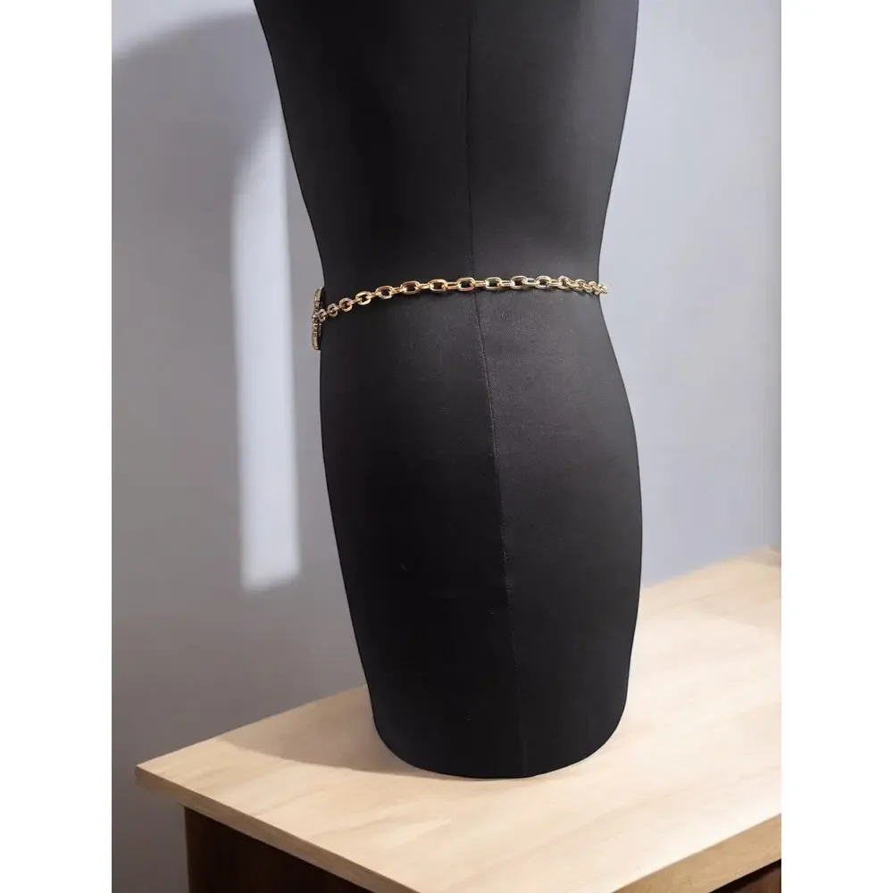 Gold Elegant Adjustable Chain Belt
